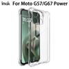 Для Moto G57 G67 Power 5G Чехол для телефона IMAK Ударопрочный Мягкий чехол