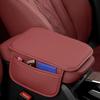 Universal Car Armrest Mat Center Console Protector Cover Arm Rest Box Cushion With Pocket Auto Armrests Storage Box Cover Pad