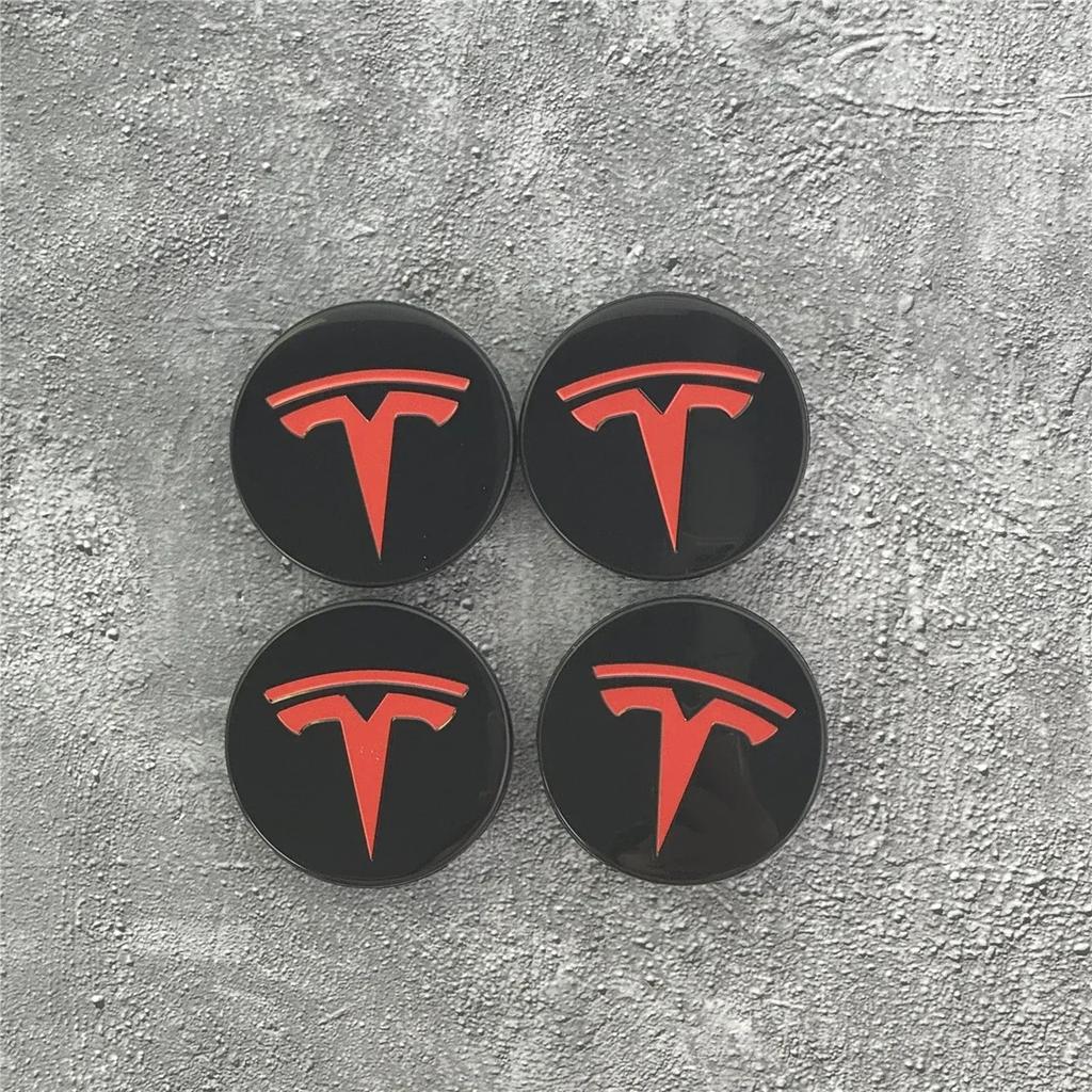 4PCS/Set 56MM GR Sport Emblem Wheel Center Hub Cap Car Rims Cover Hubcaps For Tesla Model 3 Y X S