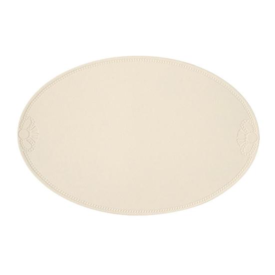 Овальная подставка под тарелку, теплоизоляционная подкладка для обеденного стола, подставка из искусственной кожи, водонепроницаемая, защищает столешницу от царапин и пролитых жидкостей, для домашнего декора стола