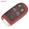 Jingyuqin Чехол-брелок для смарт-ключа Srt Hellcat для Dodge Challenger Charger Chrysler 300 Jeep Grand Cherokee 2/3/4/5 Кнопок