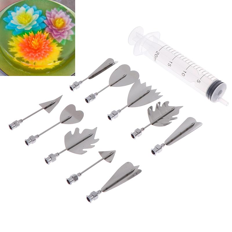 Инструменты для украшения торта 3D желе цветок искусство инструмент желе торт желатиновая насадка для пудинга