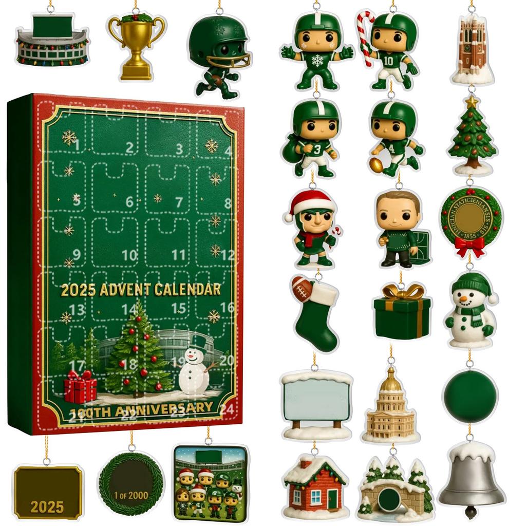 2D Адвент-календарь включает 24 адвент-календаря, календарь обратного отсчета и коллекционные сюрпризы