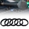 5Pcs Soft Rubber Anti-drop Ring Mic Microphone Anti-Slip Protector Accessories
