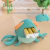 Light&Music Dancing Squid Toy Flat Ground Escape Educational Electric Dancing Octopus Catch Up Simulation Squid Interactive Toy