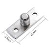 2Pcs Floor Mount Sliding Wooden Door Guide Roller Retainer Top
