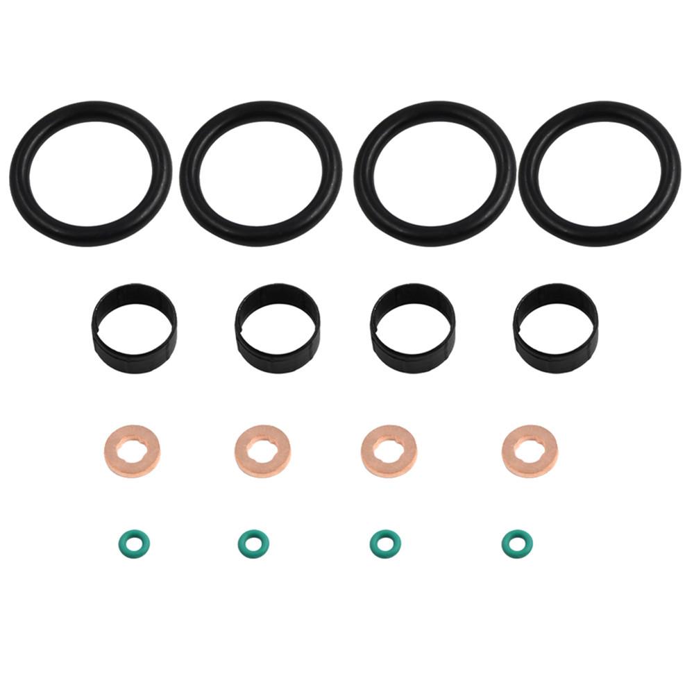 Fuel Injector Seal Kit With Rocker Cover Gasket For Ford Fiesta Fusion 1.4 TDCI