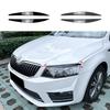 Для Skoda Octavia MK3 2015-2017 Автомобильная наклейка на фару Чехол Накладка на веко Отделка Бровь Внешние аксессуары