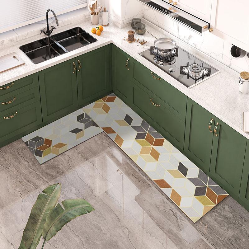 Long Area Rug Kitchen Floor Mat Carpets Non-slip Kitchen Carpets for Living Room Entrance Door Mat Home Decor