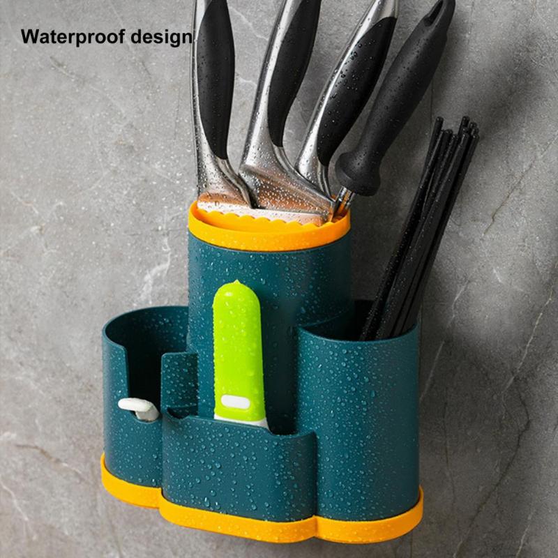 Пластиковая сливная трубка для палочек для еды, бытовая креативная клетка для палочек для еды, подставка для хранения кухонных ложек, ящик для хранения посуды, корзина для палочек для еды