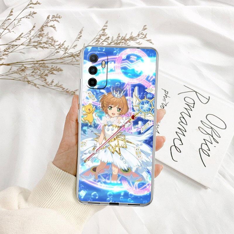TR7 C-Cardcaptor S-Sakura Прозрачный чехол для телефона для Motorola Moto G7 G8 G9 G84 G85 G73 G24 G15 Z2 Play Power Plus
