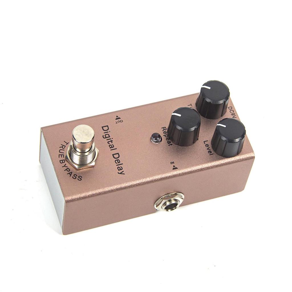 Electric Guitar Distortion & Reverb Effects Pedal