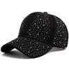 Women Colored Diamond Baseball Cap Summer Fashion Party Caps Cotton Luxury Designer Brand Sun Hat Adjustable