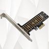 Адаптерная карта M.2 NVME на PCIe4.0 X1 Поддержка интерфейса PCIe X1 X4 X8 X16 с радиатором для SSD 2230/2242/2260/2280