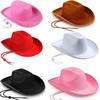 Felt Cowboy Hat Crafting Kit With Sewing For Party Costumes And Gifts