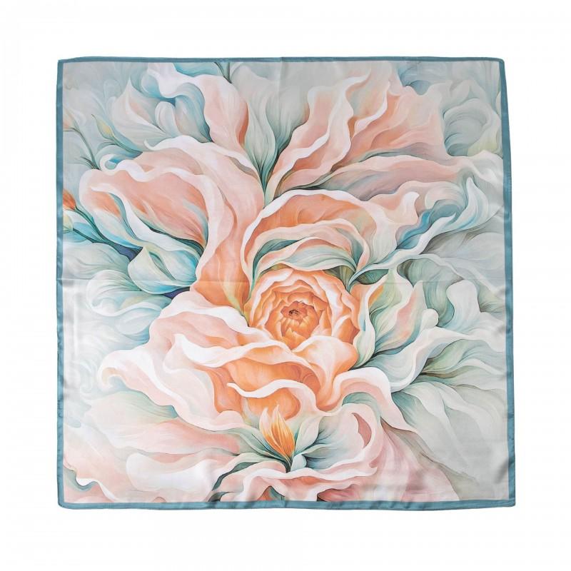 Silk Scarf Square 100% Mulberry 65x65cm Fashion Bag Tie Neckwear