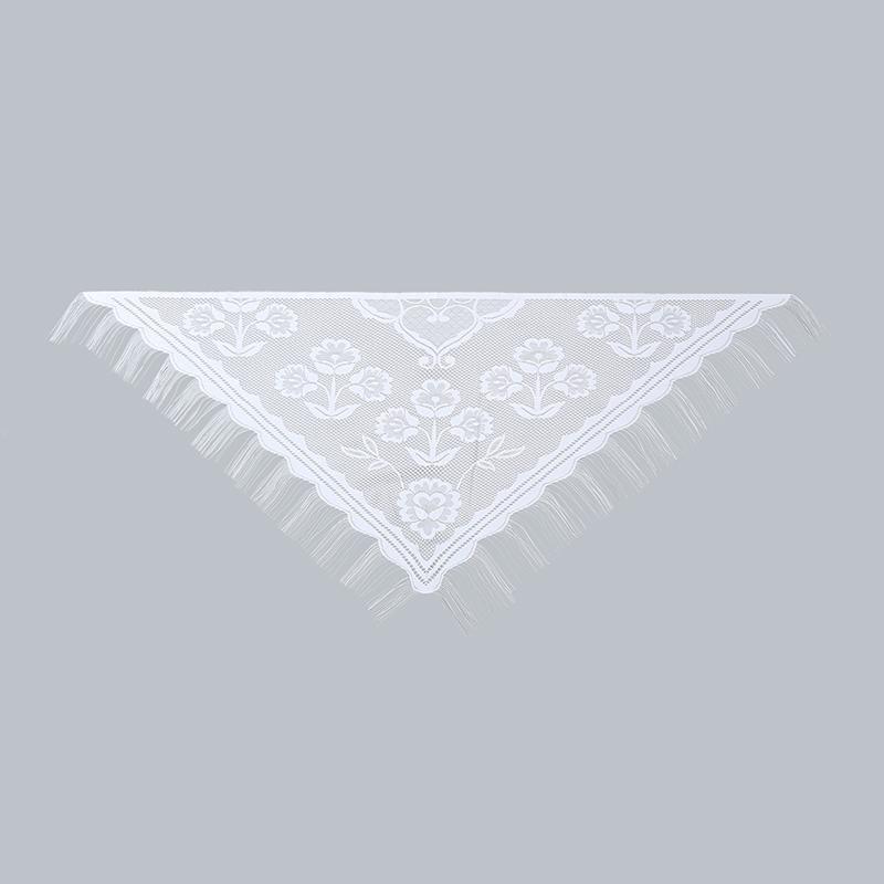 Spanish Mantilla Lace Veil Chapel Scarf For Church Ramadan Hollow Out Embroidery Tessles Stoles Muslim Women Luxury Turban