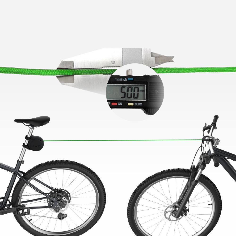 Retractable Parent-Child Bicycle Tow Rope
