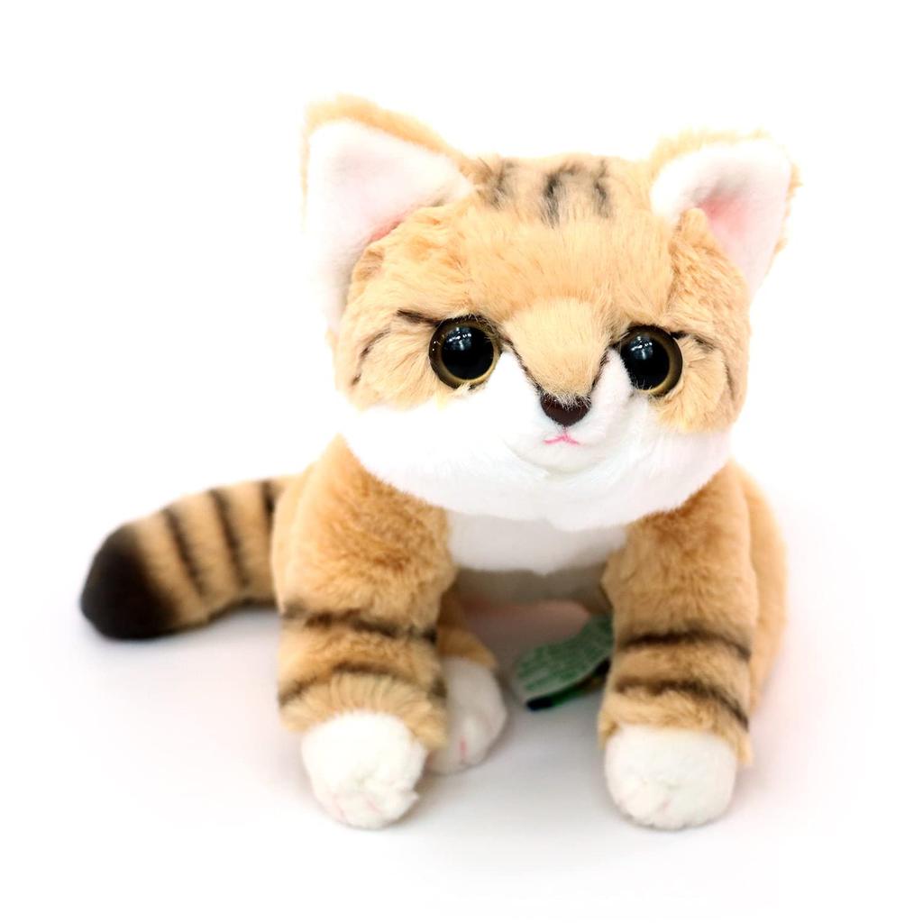 Cute Sales Plush Toy, Exhausted Sand Cat, S, Z0322