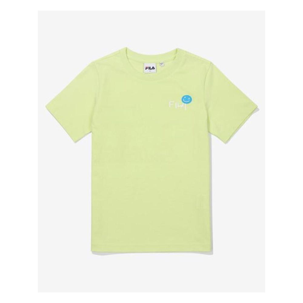 [fila Kids] Футболка с рисунком «Улыбка на спине» Fk2rsf2207x Ple q0zFk2rsf2207xPle