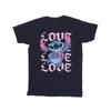 Lilo & Stitch Boys Valentine Love Cotton T-Shirt