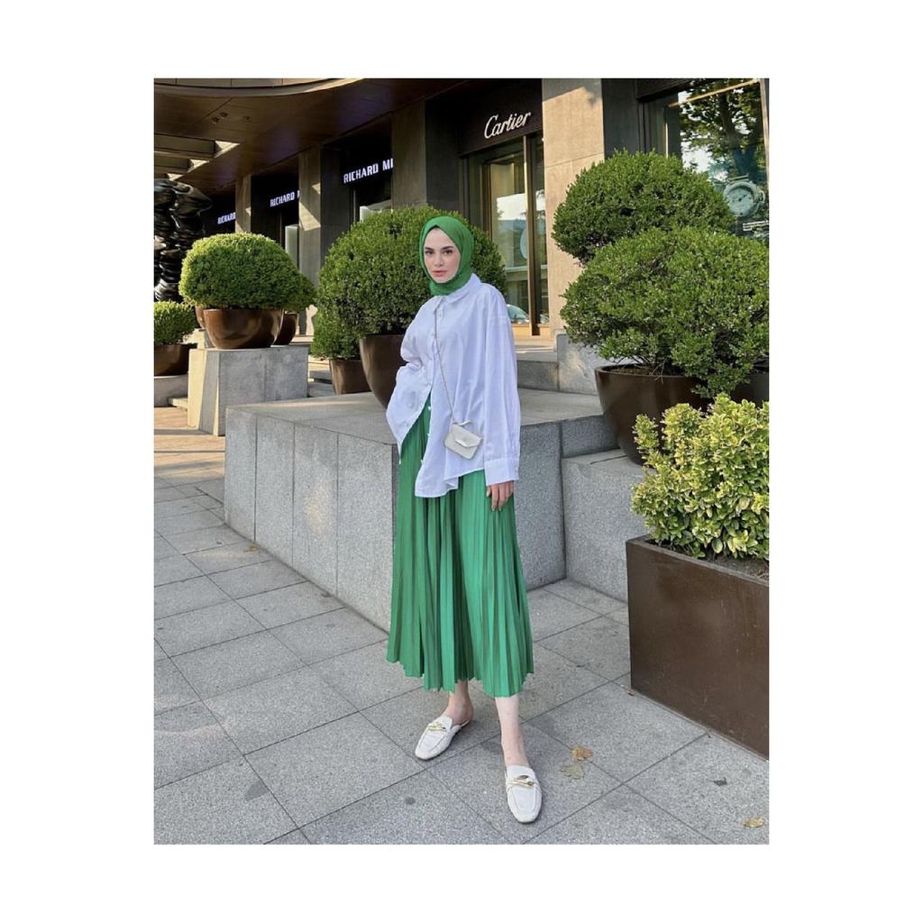 Плиссированная юбка в хиджабе