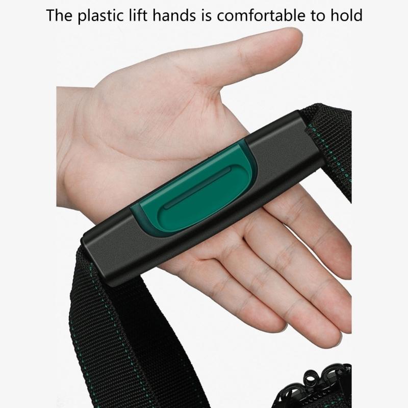 Сумка для инструментов техника с множеством карманов Сверхпрочная водонепроницаемая конструкция с достаточным пространством для хранения оборудования Кейс-ракушка