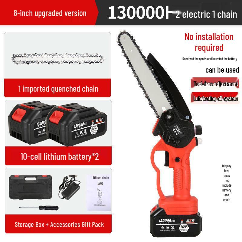 High-Power Lithium Electric Saw for Easy Pruning - Multi-Functional Tree Saw for Middle-Aged and Elderly Users