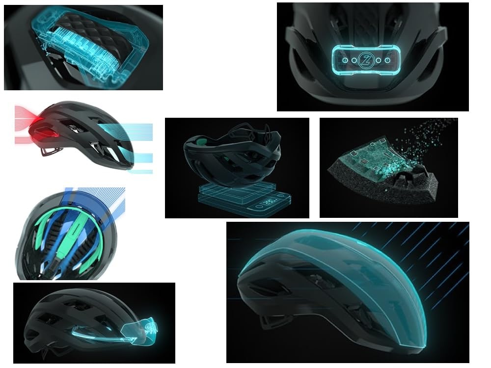 Шлем для велоспорта LAZER Strada KC AF Полностью матовый черный M (55-59cm)