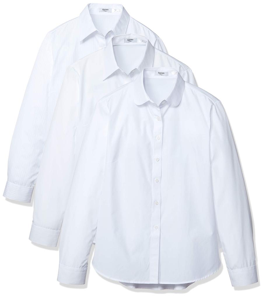 Atelier Sanrokugo Blouse Increased Fabric Density for Perfect for Office Job and New and a Beautiful Sizes A and Women's 3-Piece Set, Opaqueness,