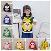 Cartoon Panda Children Backpack Anti-lost Kindergarten Backpack Kawaii Children School Bag  Kids