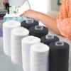 500M Sewing Thread Polyester Thread Black White Strong Sewing Threads Sewing Spools Polyester for Hand Machine