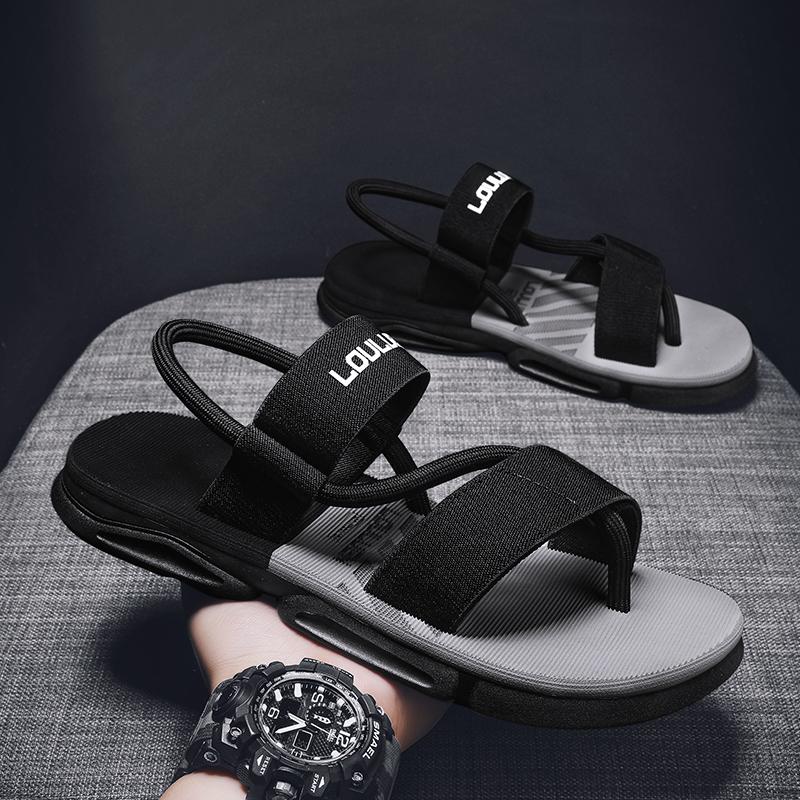 Sandals for Men In Summer Wear Anti-slip Wear-resistant Deodorant Driving Beach Slipper Flip-flops Soft Soles On Sand Sandals