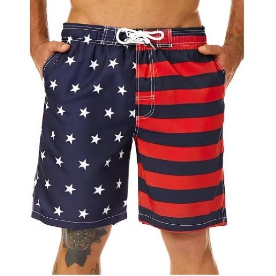 Боксерские шорты, штаны, флаг США, Америка, 3D-принт, боевые тренировки, смешанные боевые искусства, унисекс, мужчины, женщины, быстросохнущие, фитнес, спортзал, спорт, тренировка, повседневная уличная одежда
