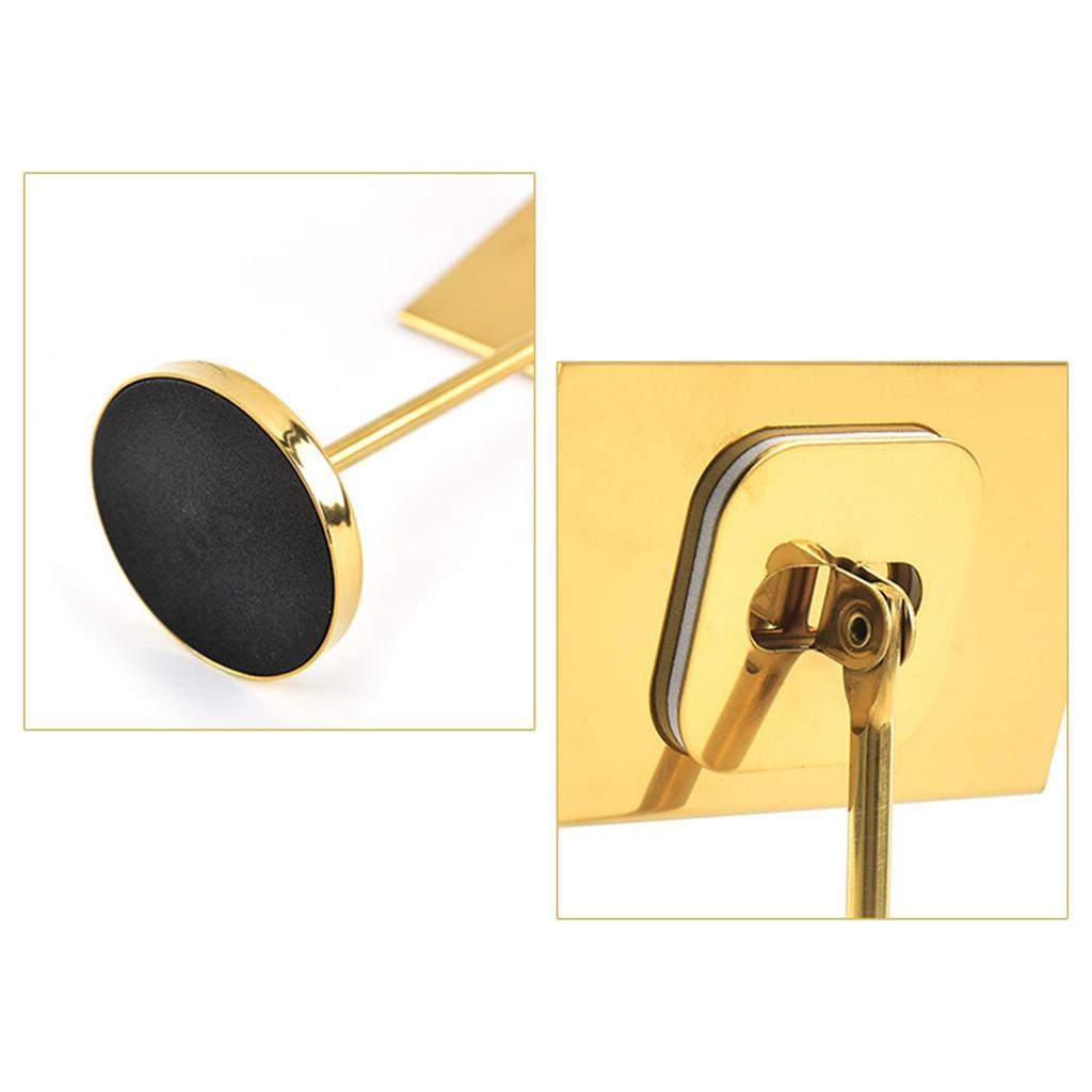 Stainless Steel Business Card Holder for Desk, Name Card Holder, Display Rack,