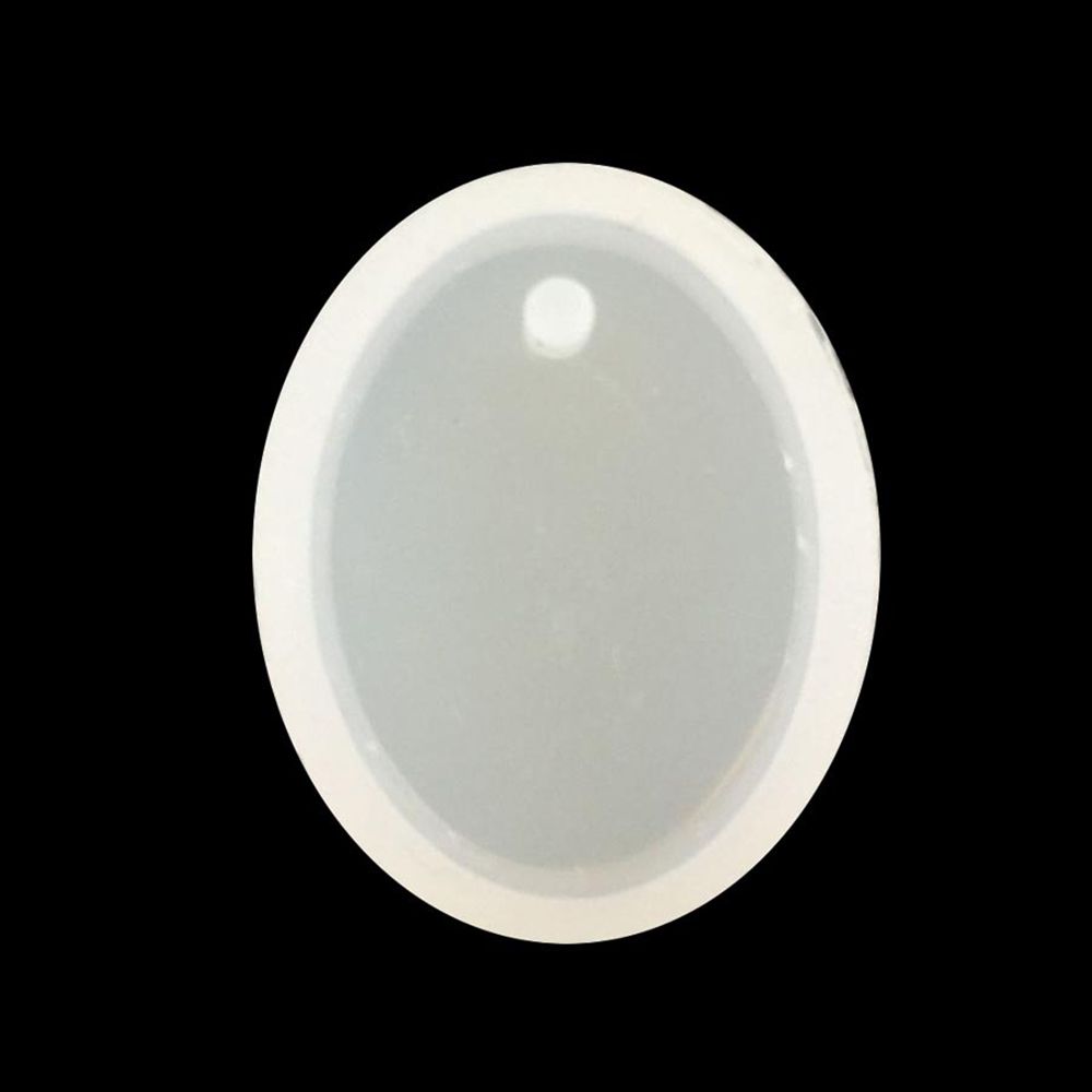 Pendant Oval Rectangle Handmade Epoxy Silicone Glue Resin Decorative Mould Jewelry Making Mold Tool