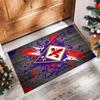 Fiorentina FC Soccer Football Pattern Soft Area Rug Non Slip Indoor Floor Carpet Sports Decor Mat for Bedroom