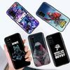 Black Case for iPhone 16 15 Plus 14 13 12 11 Pro 8 6 SE XR XS Max P30 Nova 5T Y5P Y6 Y7 Y8P Y9 Realme C30 C33 C31 F-92 Fortnite