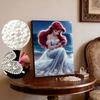 Ариэль DIY Жемчужное Искусство Украшения Разработанные для Ариэль Ручная Работа Подарок Подходит для Декора Стен, Подходит как для Домашней, так и для Офисной Обстановки