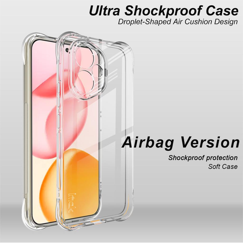For Honor 400 5G Phone Case IMAK Shock-resistant Soft Case