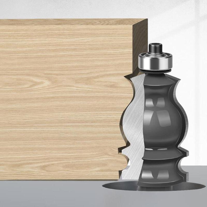 Architectural Molding Router Bit 1/2inch Shank 12mm Shank Tenon Cutter for Woodworking Tools