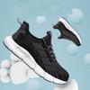 Labor Protection Shoes For Men And Women Four Seasons Lightweight Flying Fabric Anti-Smash Anti-Puncture Work Shoes Safety Shoes