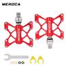 Ultra-Lightweight Folding Bike Pedals Aluminum Quick-Release Butterfly Style MEROCA 412 P8 Compatible