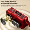 Портативное Радио FM Мини Bluetooth Радио Динамик Hifi Звук Саундбар Сабвуфер Громкая Связь Walkman Музыкальный Плеер Регистратор с Микрофоном