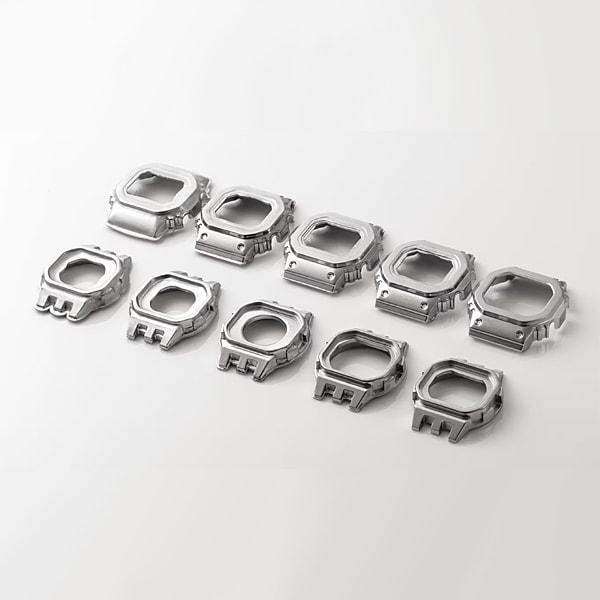Casio Мужские часы G-SHOCK GMW-B5000D-2JF [G-SHOCK Full Metal Series] Square Watch Silver Stainless Steel