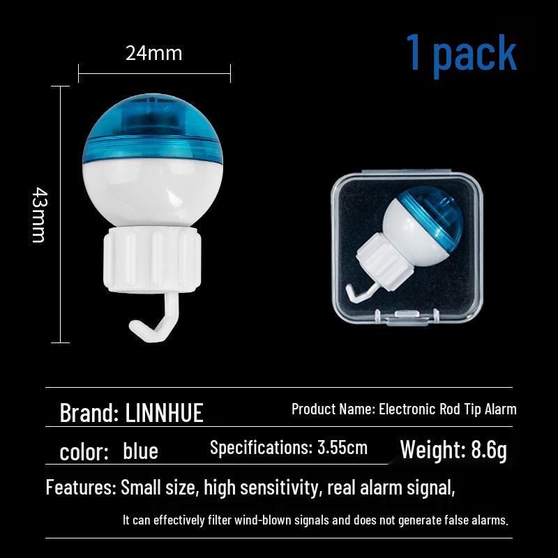 Икеджин Высокочувствительный Автоматический Сигнализатор поклевки на кончике удилища для ночной рыбалки