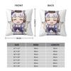 Decorative Pillow Covers Gold Ship Meme Chibi From Uma Musume Pretty Derby Merch Home Throw Pillow Case Cover Square Multi Size