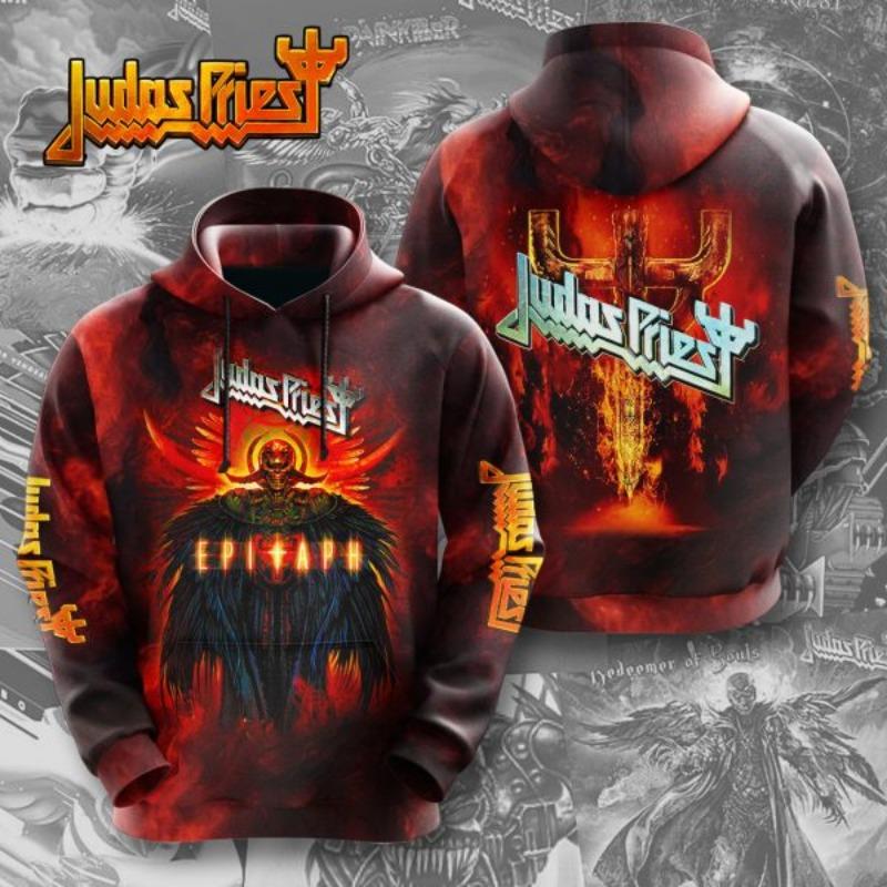 Хот Рок Judas Priest Группа 3D Печать Худи Мужчины Женщины Мода Хип-Хоп Худи Толстовка Женщины Свитшоты Мужская Одежда Унисекс Спортивный Костюм