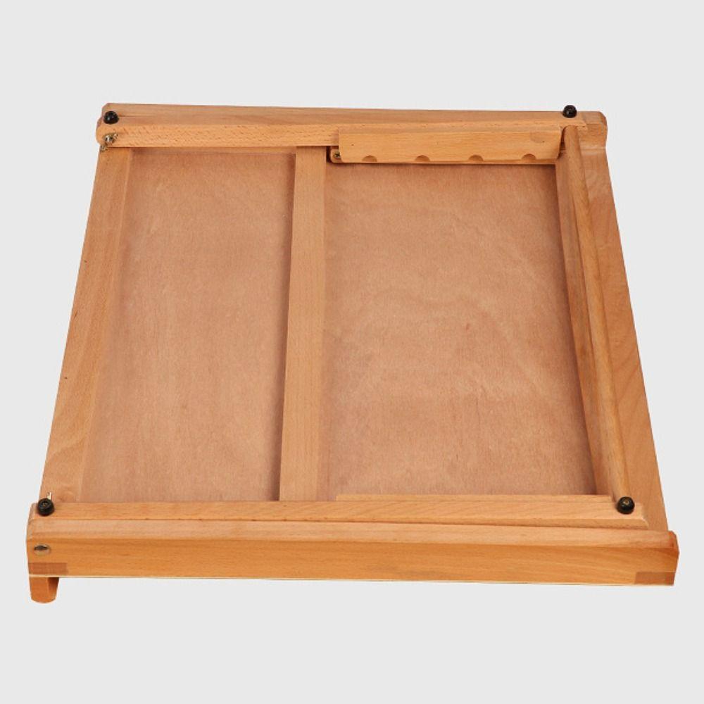 Многофункциональный настольный мольберт из бука, регулируемый мольберт для эскизов, мольберт для живописи, живопись