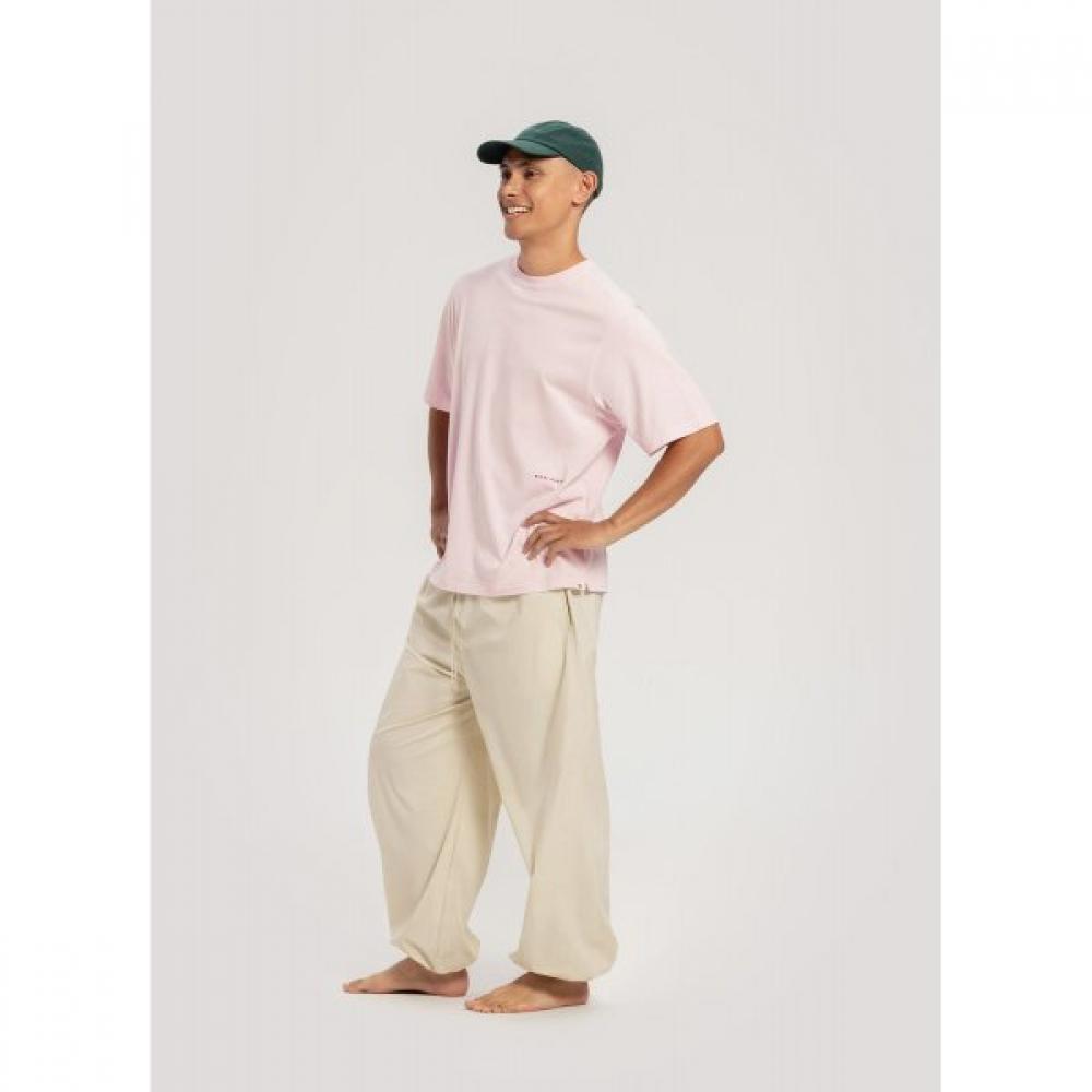Budhi Mudra Diagonal Jogger Pants Bone White B61003apl44 V08
